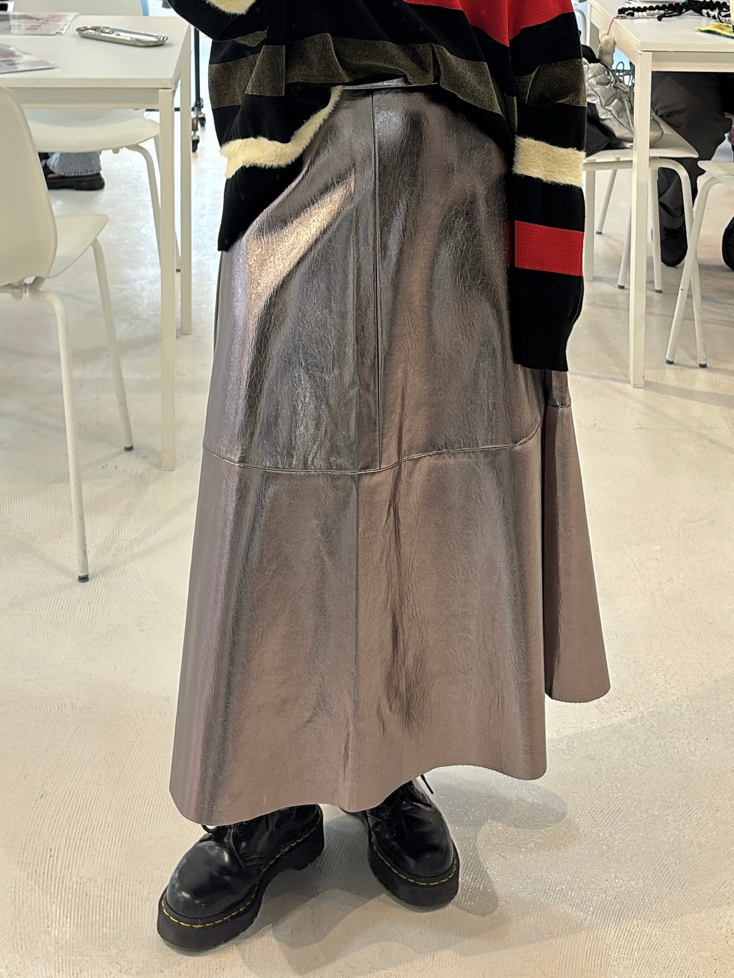 【予約⚡︎販売】メタリックスカート／MG SK-26124-A／MARGAUX VINTAGE／2026 AW＃2