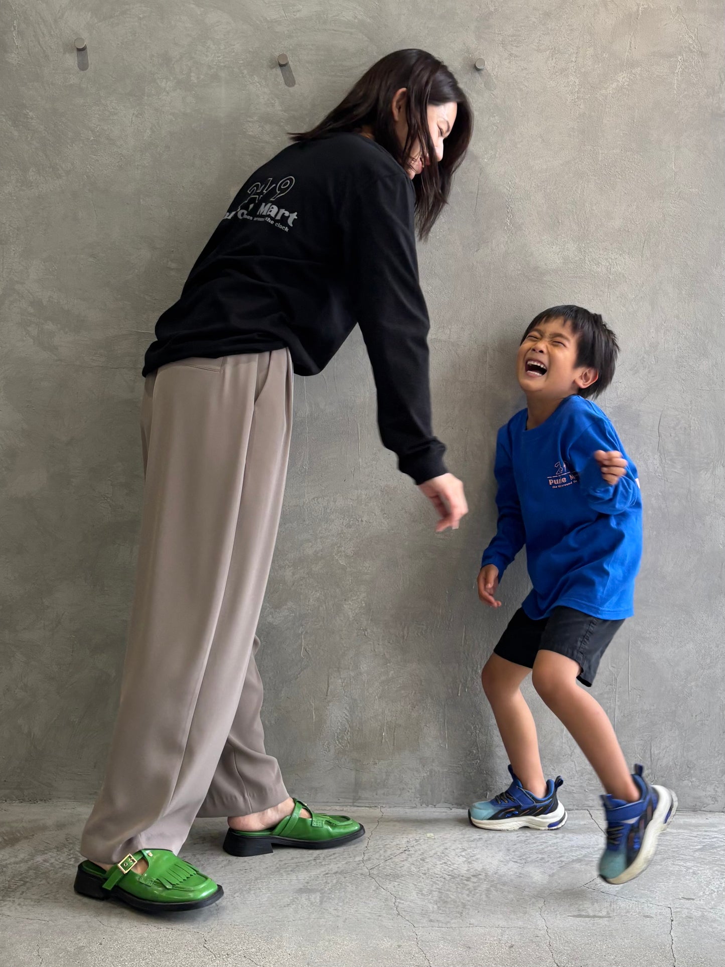 受付終了【予約販売】PURPLE MART⚡︎キッズロンT／the Nines