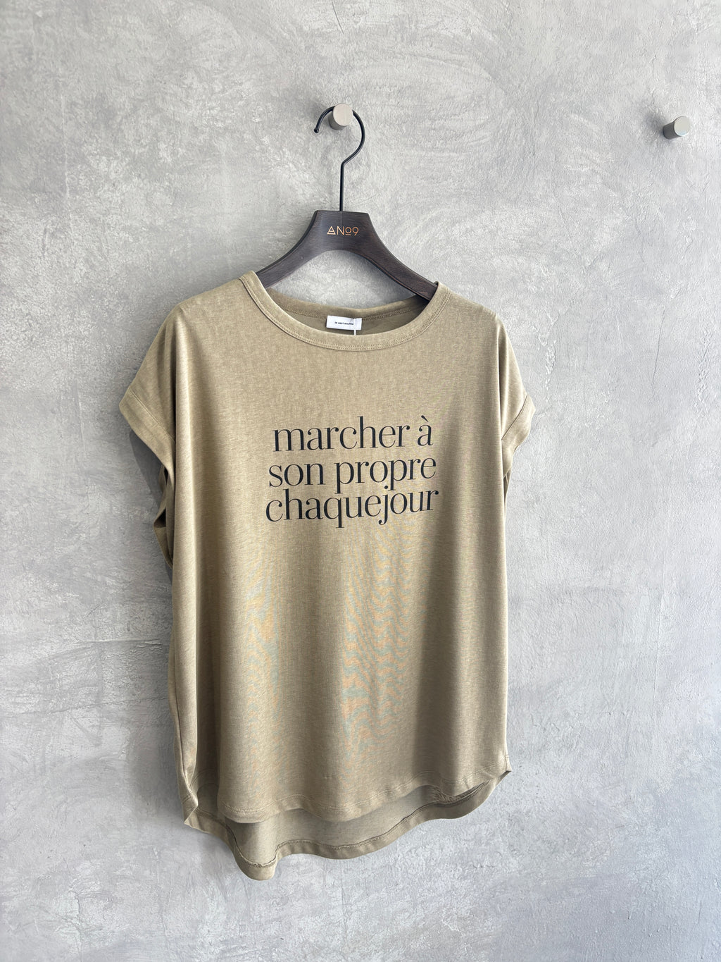 【予約販売】marcher シアー天竺ソフトフレンチTシャツ／ING