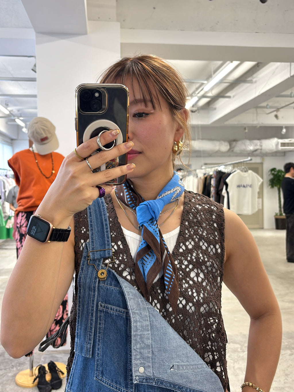 受付終了【予約販売】大判バンダナ／8628001／LE MÉLANGE／2026 SS#2