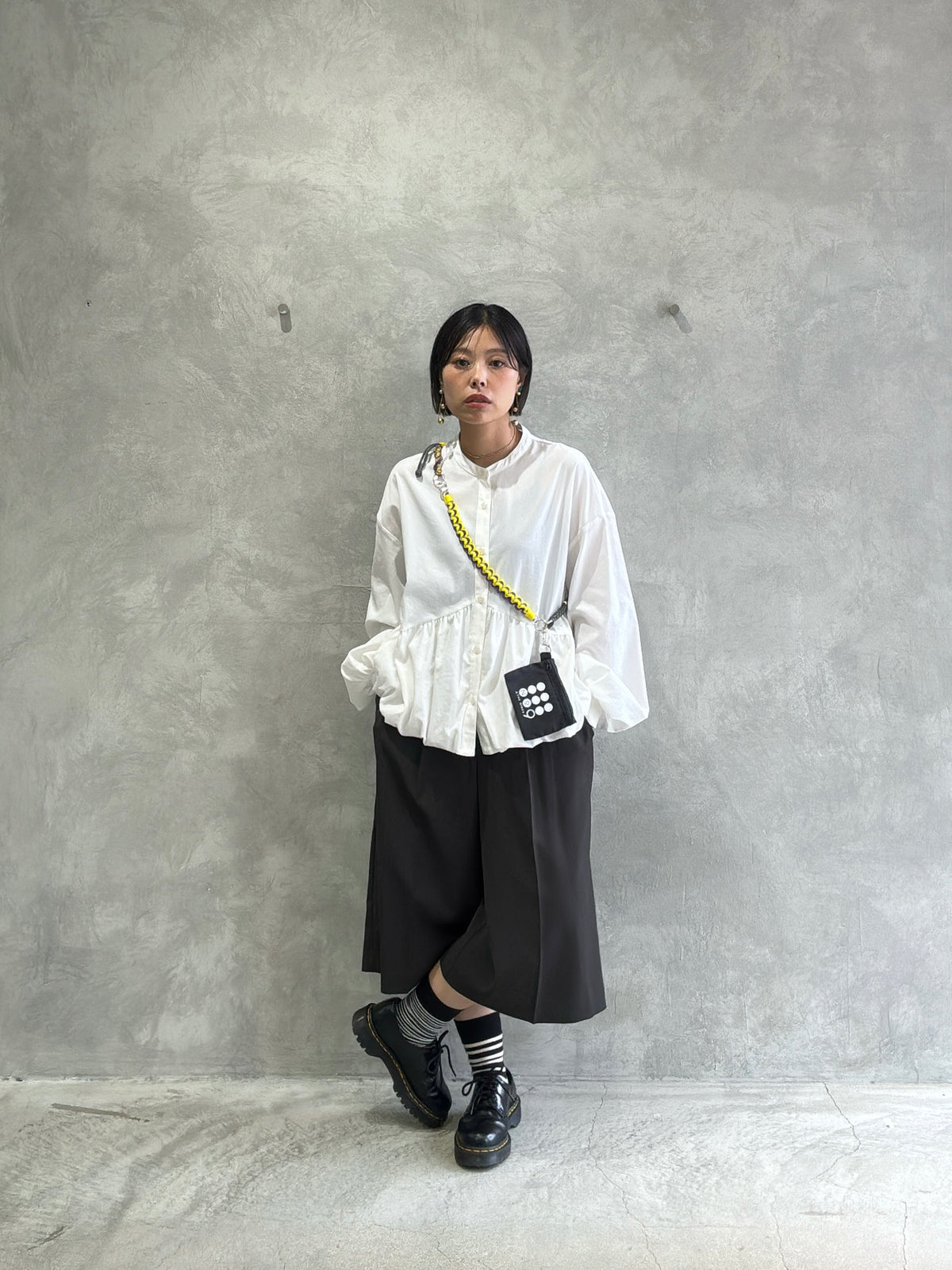 クリアーツイルバミューダパンツ／Anna Kerry