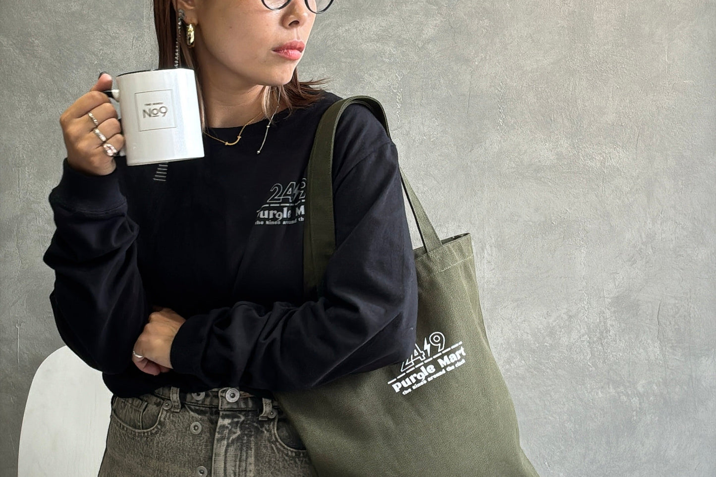 受付終了【予約販売】PURPLE MART⚡︎オリジナルバイカラーマグカップ／the Nines