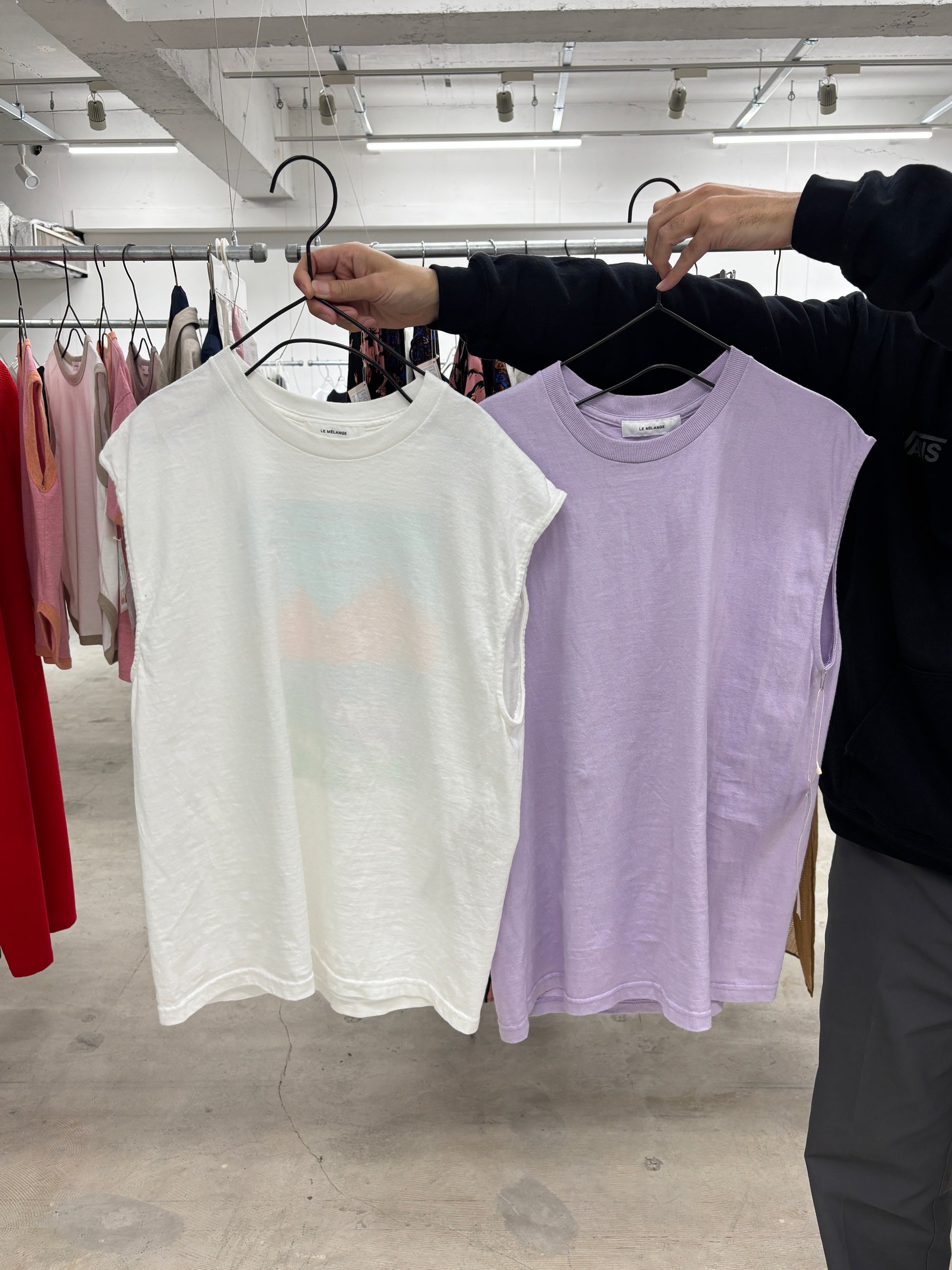 受付終了【予約販売】リメイク風80`s ノースリーブ／8621011／LE MÉLANGE／2026 SS#2