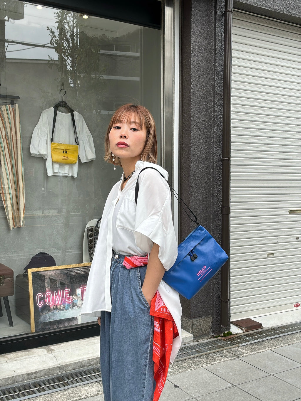 【予約販売】メッセンジャーバッグ／HALF1/2
