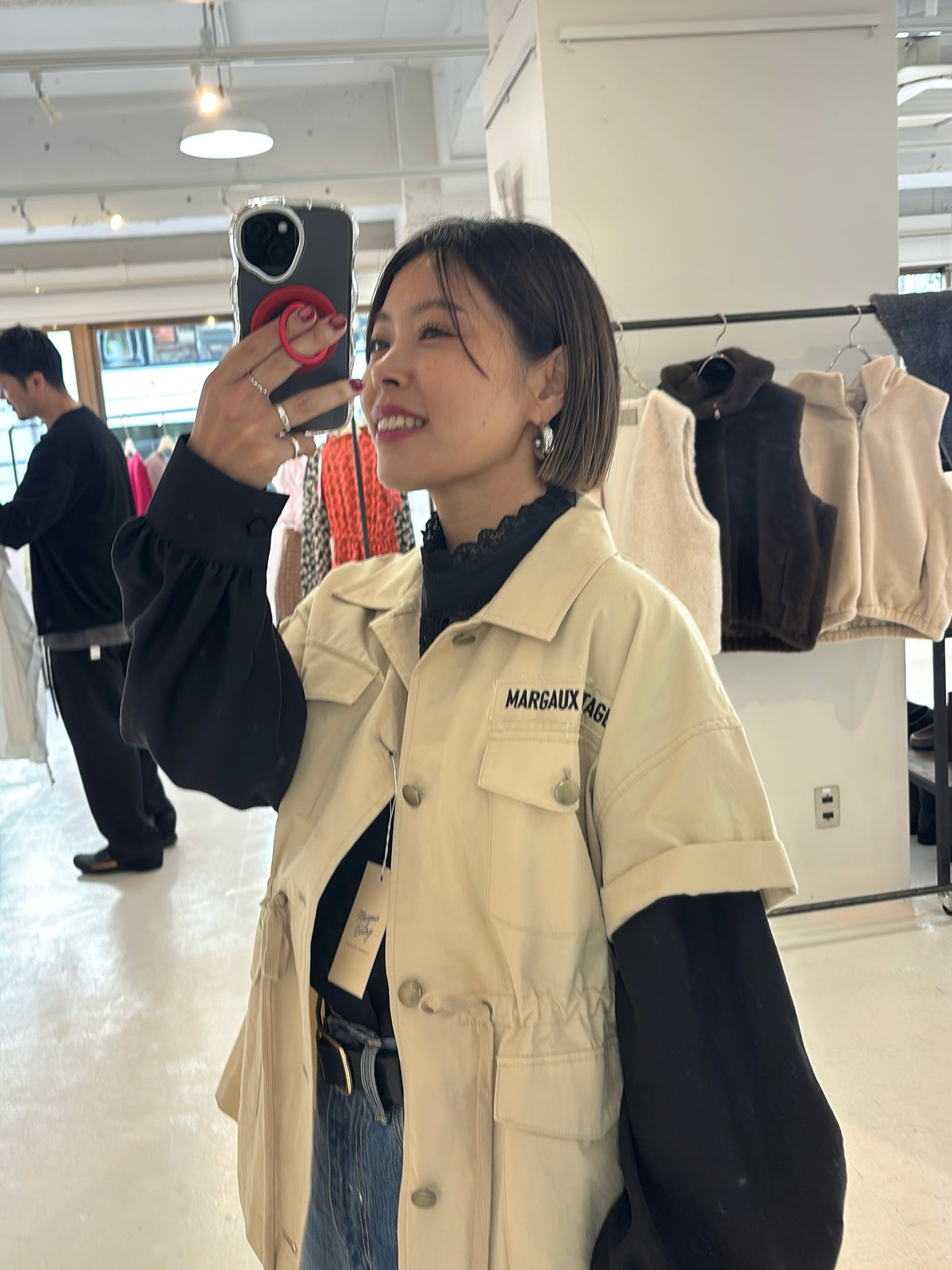 【予約⚡︎販売】サファリジャケット／MG JK - 27027 - S／MARGAUX VINTAGE／2027 PRE SPRING COLLECTION