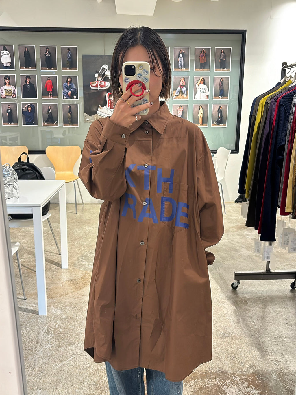 【予約販売】SIXTH GRADE LONG SHIRT／MSH-038／M53.