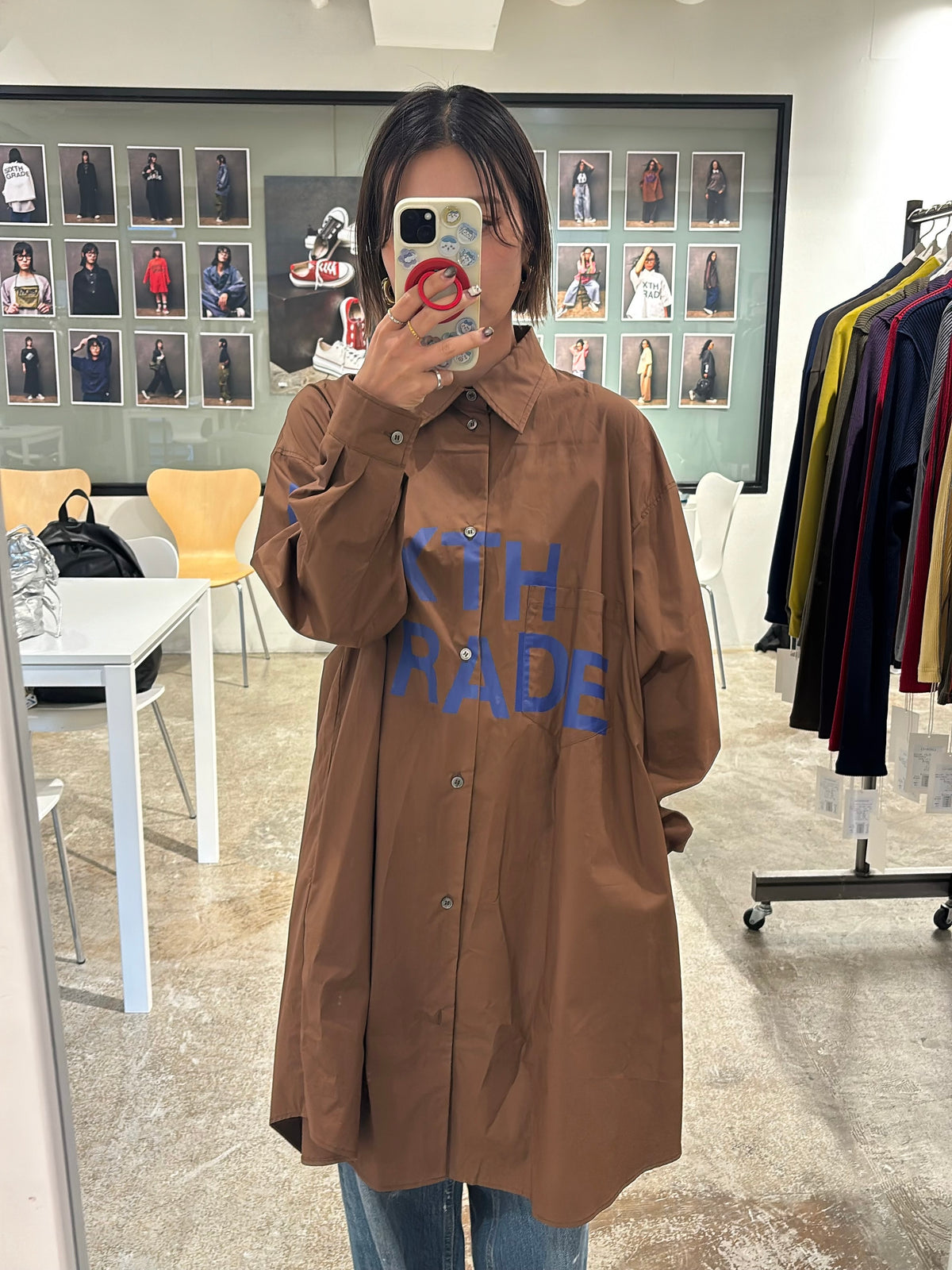 【予約販売】SIXTH GRADE LONG SHIRT／MSH-038／M53.