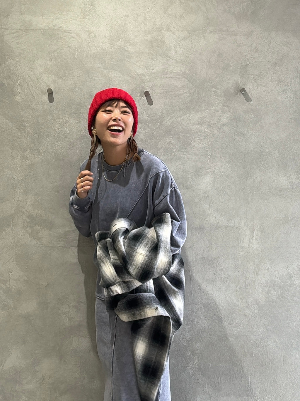 ゆるフィットニットキャップ