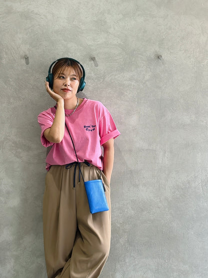 【受付終了】PURPLE RECORSピグメントTシャツ／No.9-the Nines-