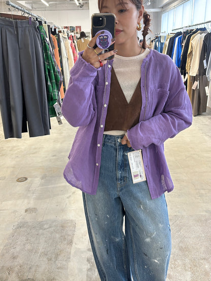 受付終了【予約販売】ECOスウェードベスチェ／8613701／LE MÉLANGE