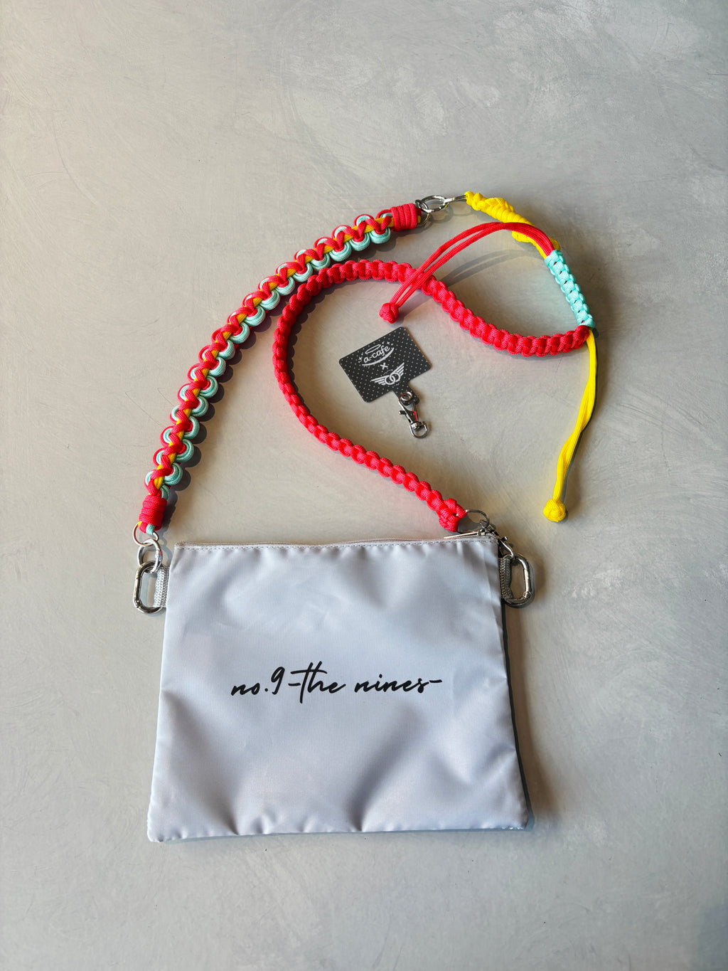 ⭐︎コラボ【予約販売】サコッシュ SET／パラコードショルダー+サコッシュ／受注生産