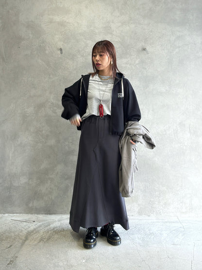 リメイクスウェットスカート／TRANOI