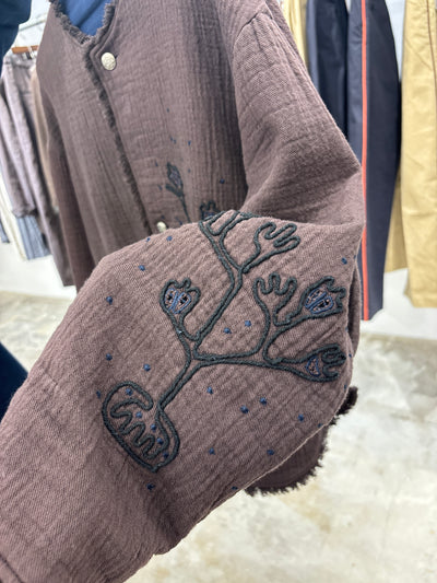 受付終了【予約⚡︎販売】刺繍クルーネックジャケット／#8643804／LE MÉLANGE／2026 AW #1