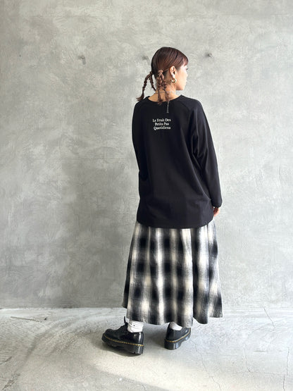 【再入荷】2way（DOG & LOGO）プリントカットソー／Dignite collier