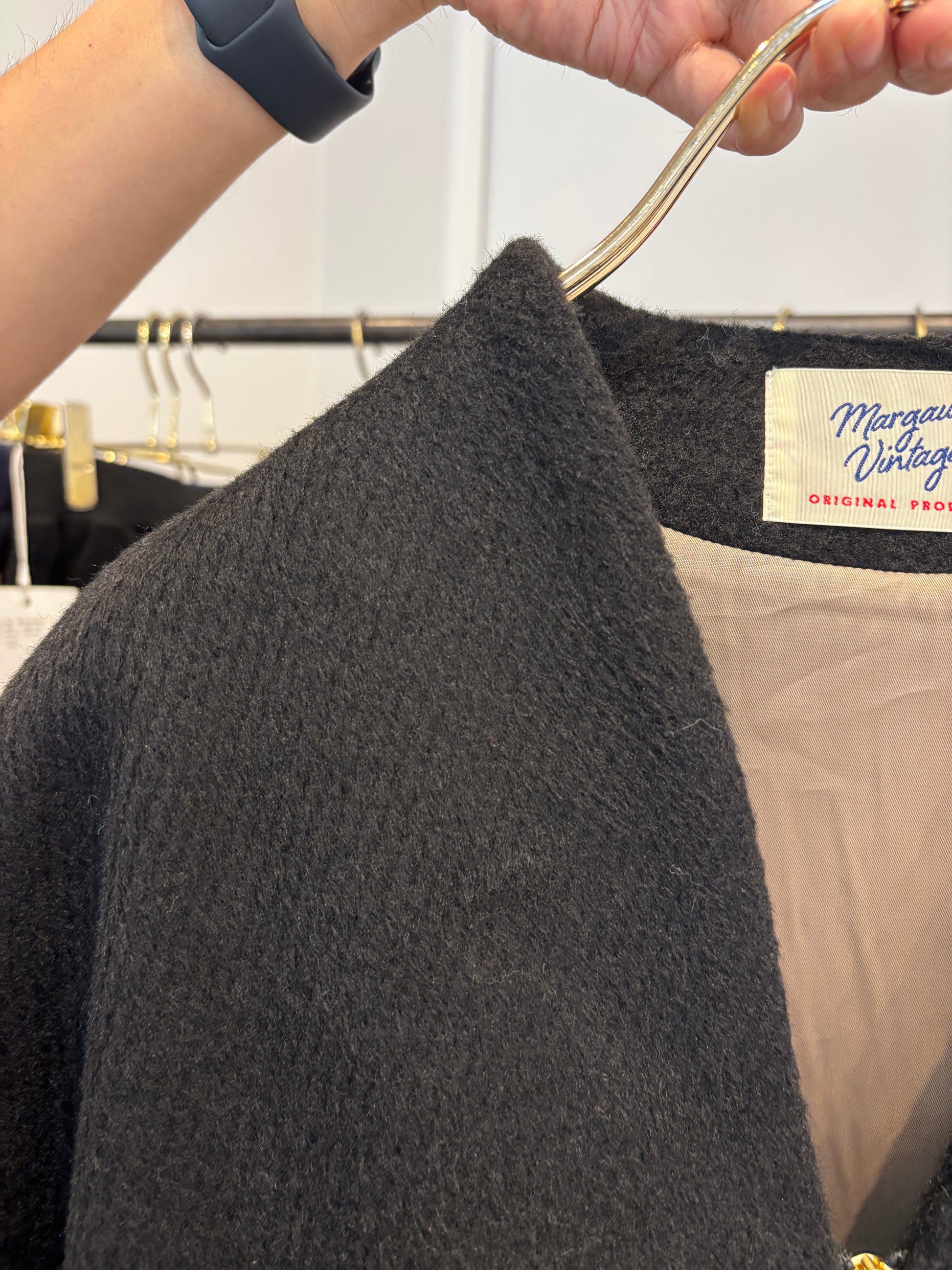【予約⚡︎販売】シャギージップコート（無地）／MG CO-26130-A／MARGAUX VINTAGE／2026 AW＃2