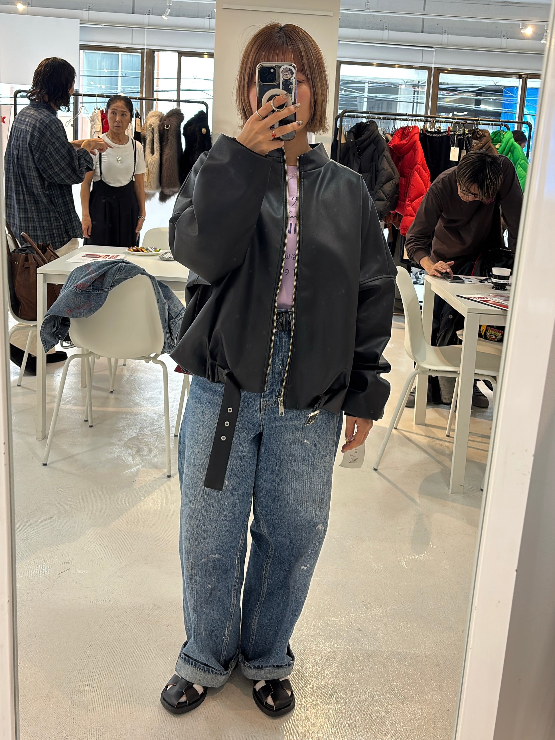 【予約⚡︎販売】レザーライダース／MG JK-26081-A／MARGAUX VINTAGE／2026 AW＃1