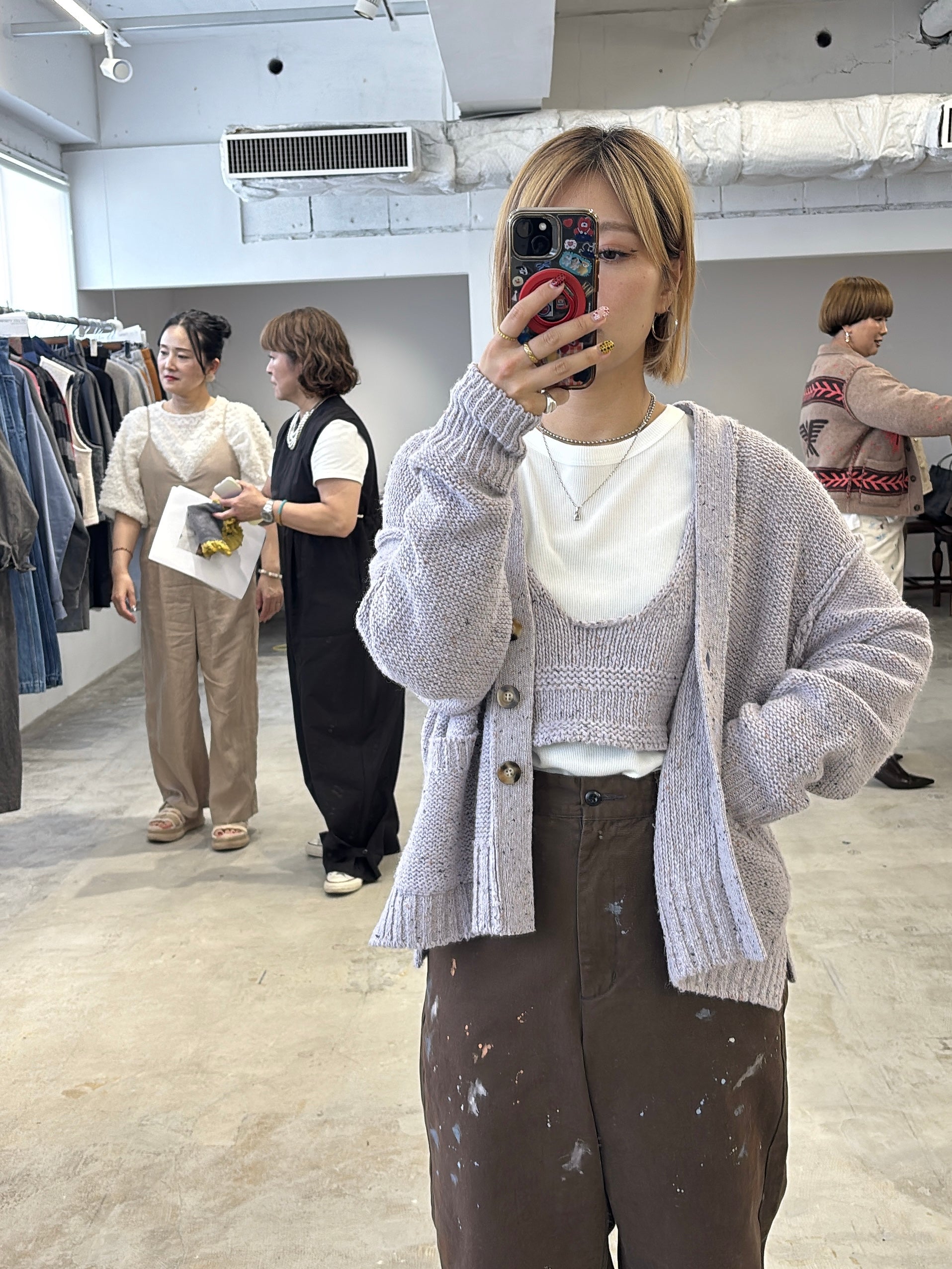 【予約⚡︎販売】ローゲージニットビスチェ／8652701／LE MÉLANGE／2026 AW #2