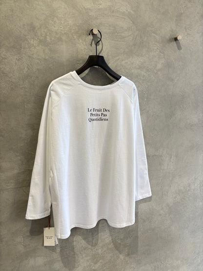 【再入荷】2way（DOG & LOGO）プリントカットソー／Dignite collier