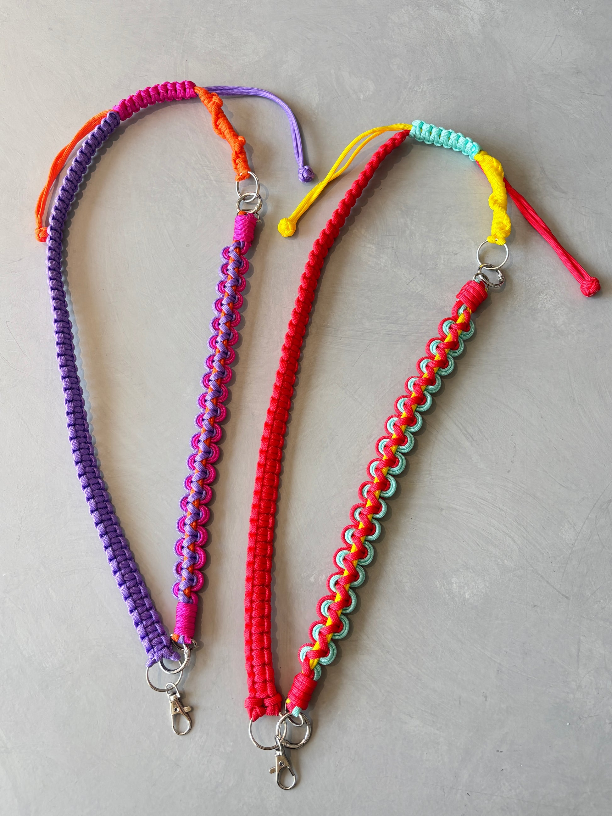 ⭐︎コラボ【予約販売】3wayパラコードスマホショルダー／ホイップウェーブ／受注生産