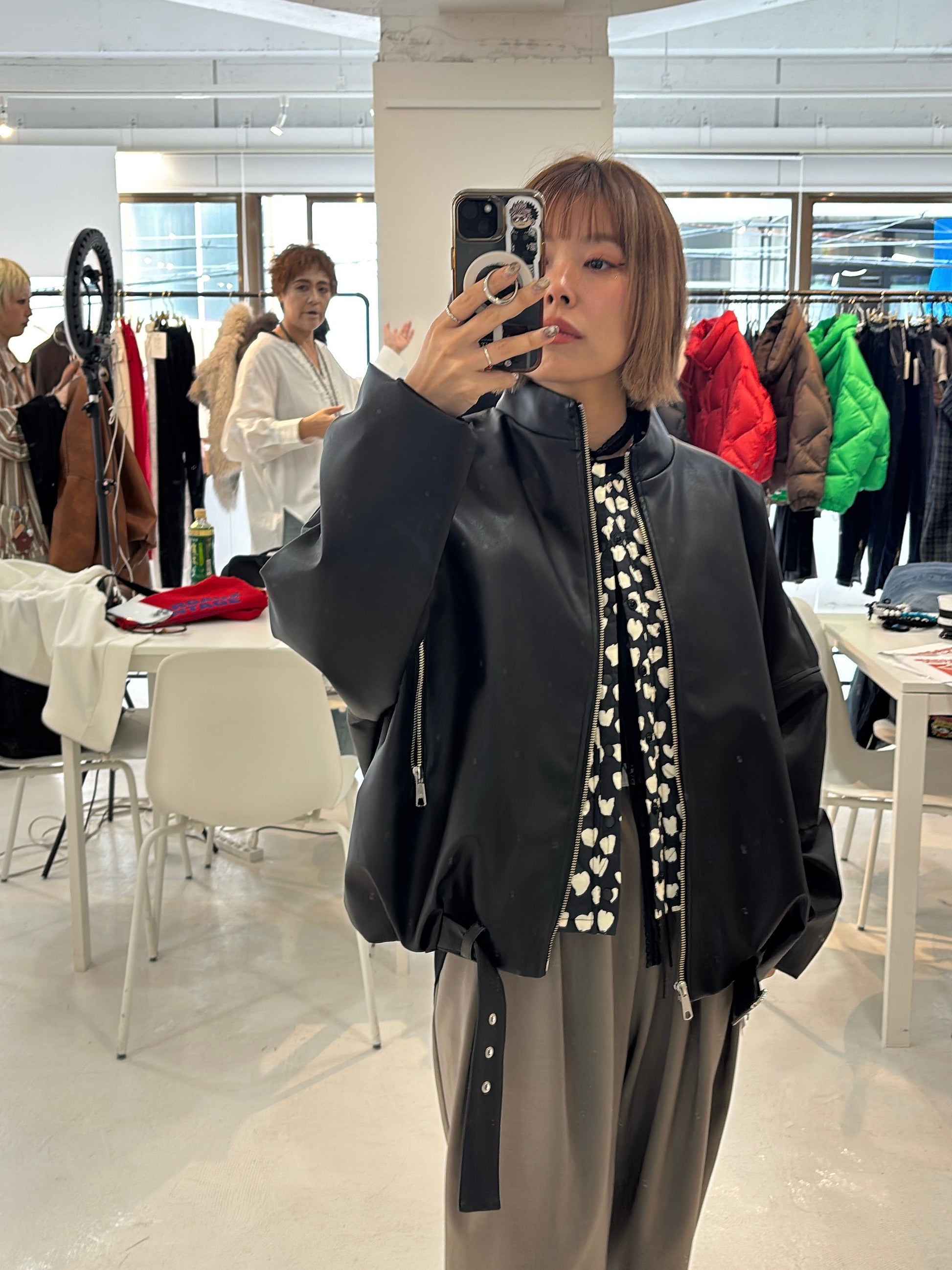 【予約⚡︎販売】レザーライダース／MG JK-26081-A／MARGAUX VINTAGE／2026 AW＃1