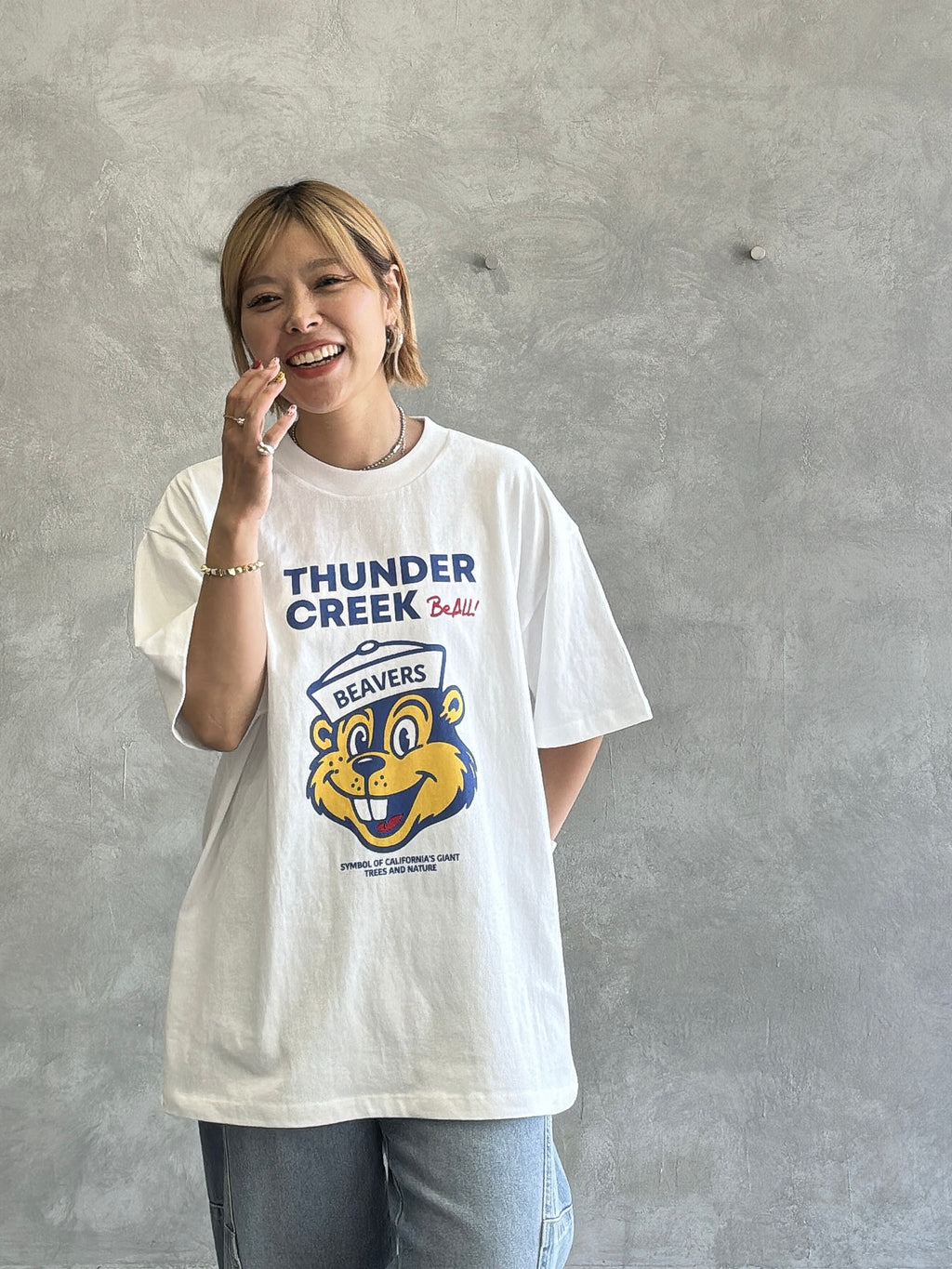 受付終了【予約販売】men'sサイズ／THUNDER CREEK Tシャツ／ING