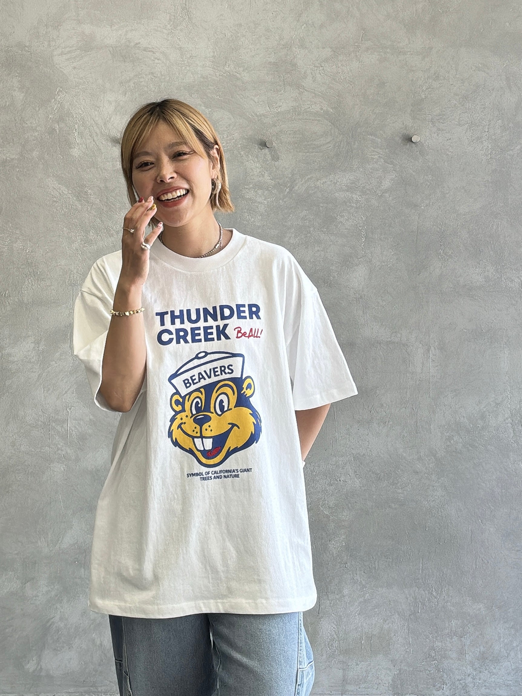 【予約販売】men'sサイズ／THUNDER CREEK Tシャツ／ING