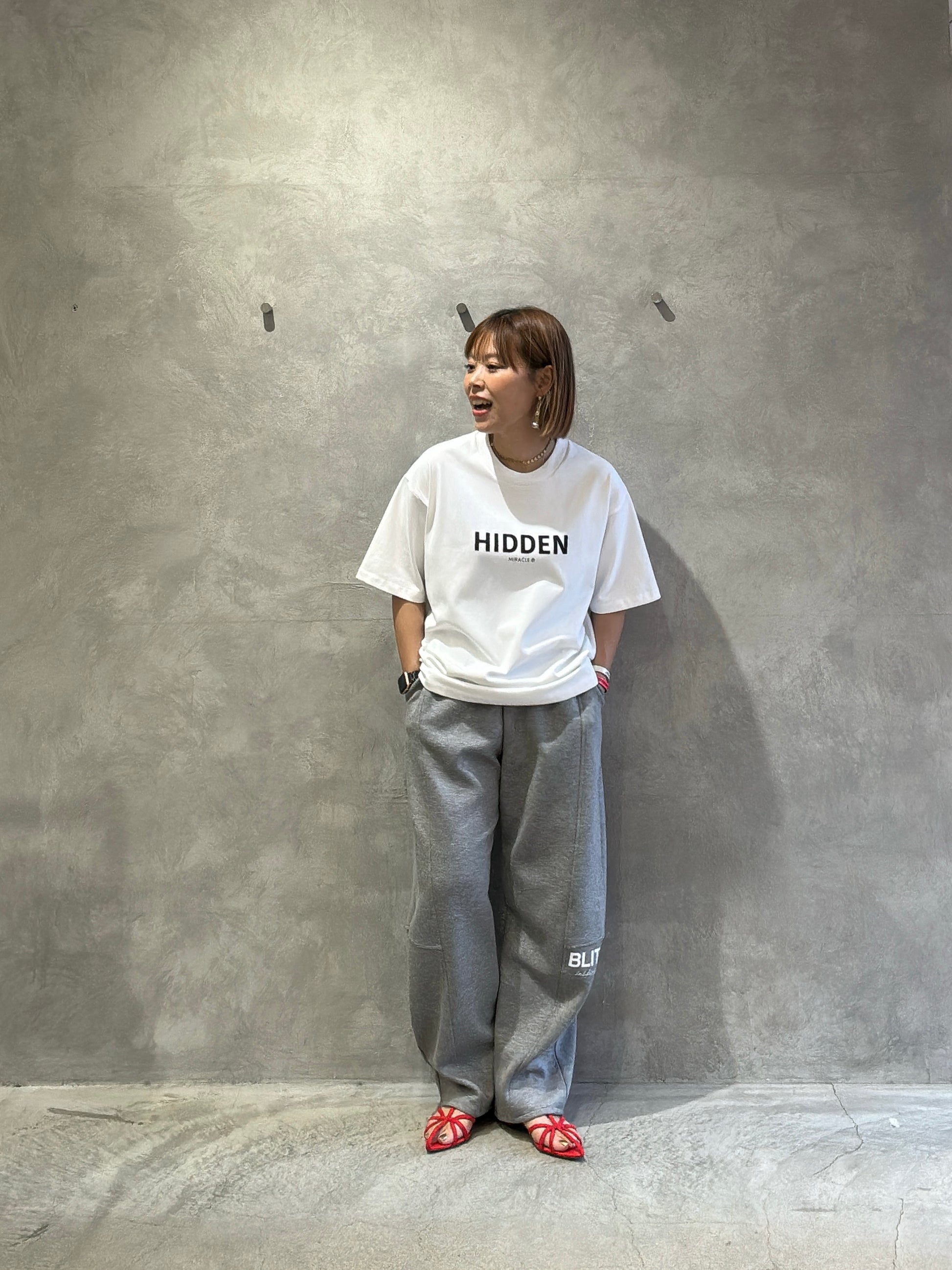 【予約販売】men'sサイズ／HIDDEN Tシャツ／ING