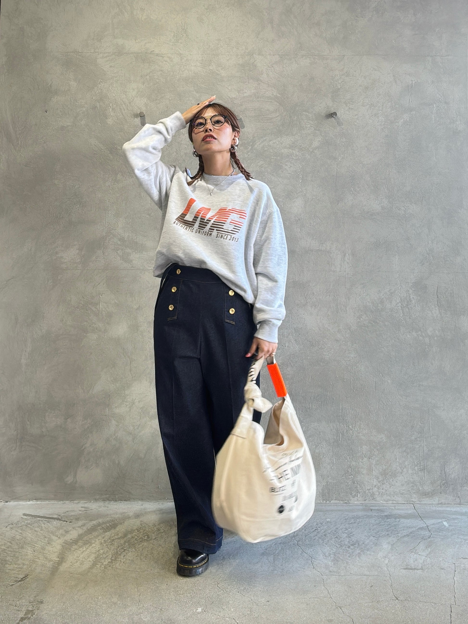 LMGスウェット／8611004／LE MÉLANGE