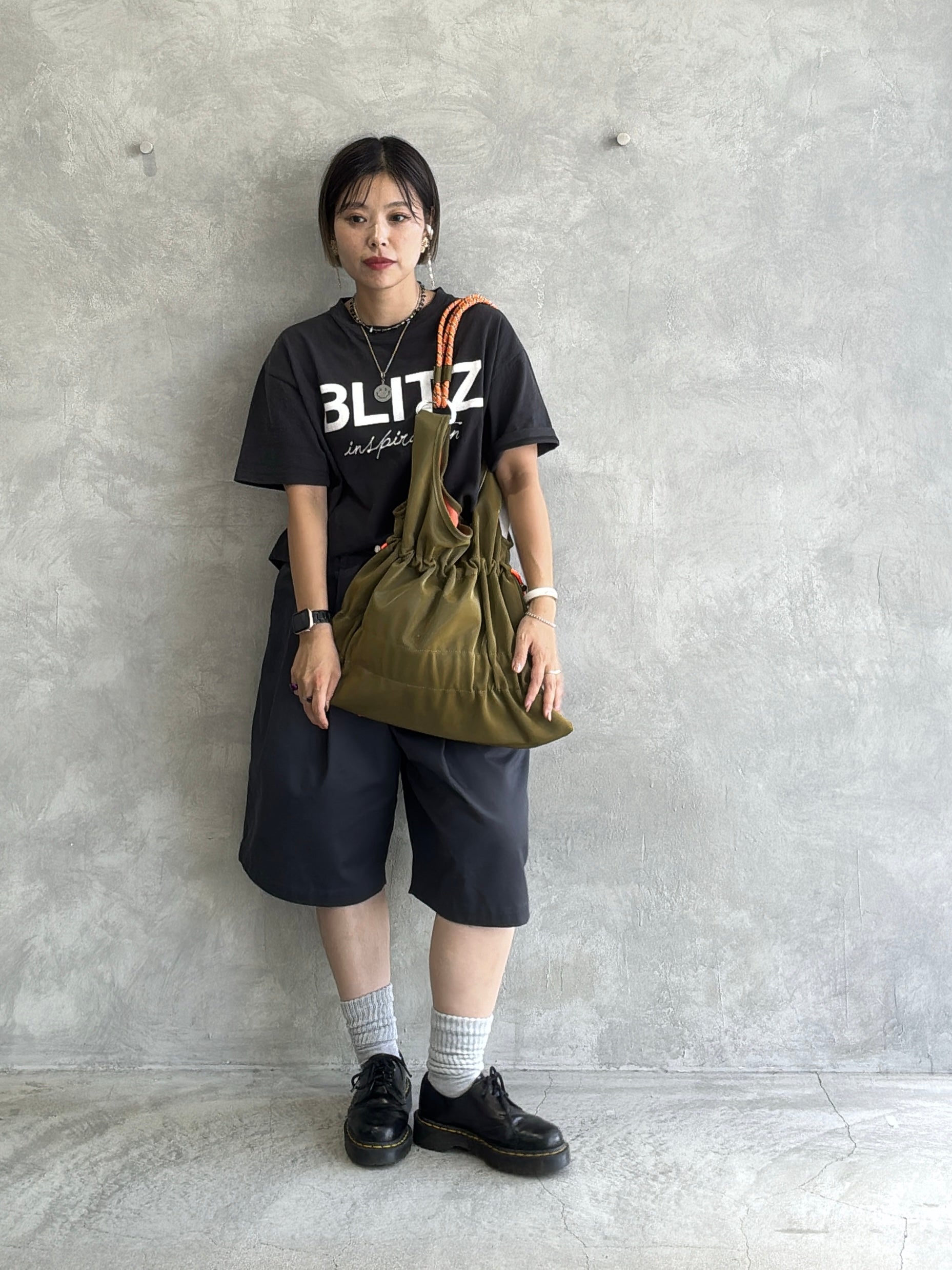 【予約販売】ベルベットエナメル2wayティアードワンショルバッグ／cheek