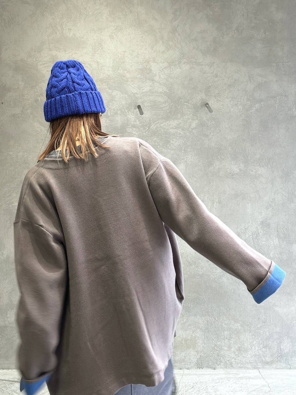 ゆるフィットニットキャップ