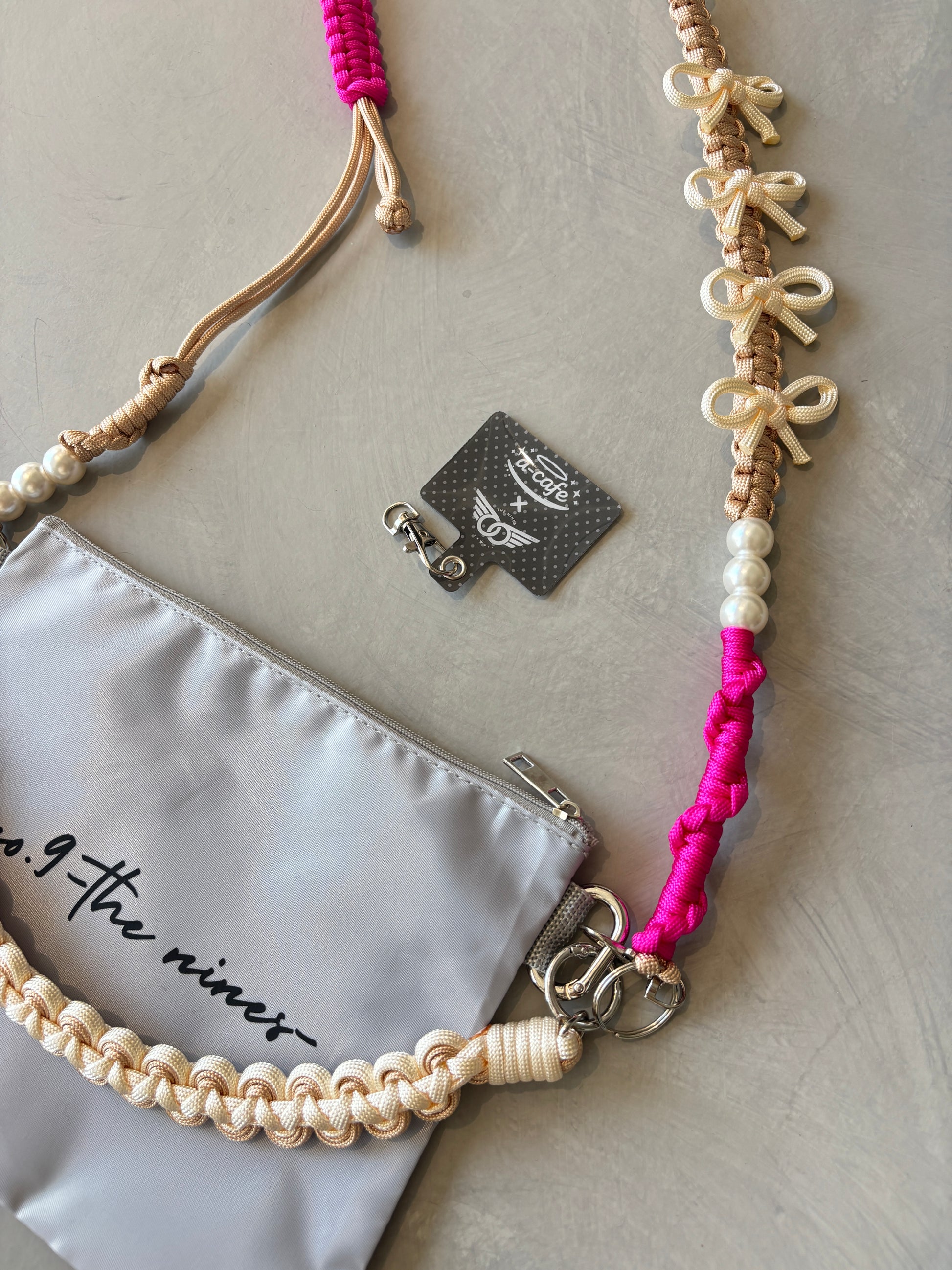 ⭐︎コラボ【予約販売】サコッシュ SET／パラコードショルダー+サコッシュ／受注生産