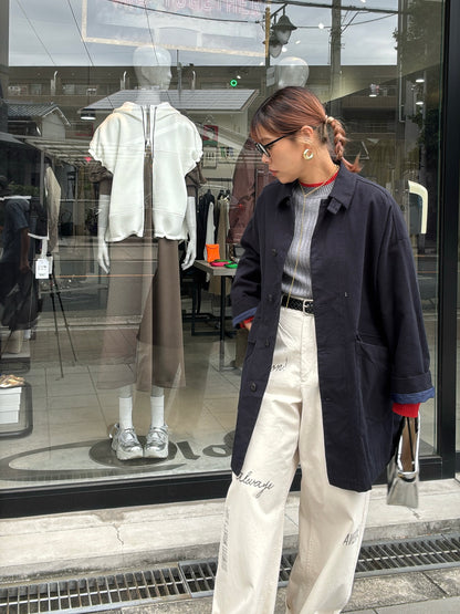 オーバーサイズカバーオール／LE MÉLANGE