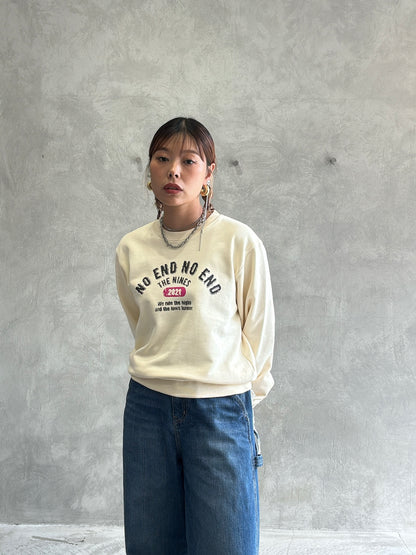 受付終了【予約販売】カレッジデザインスウェット／the Nines