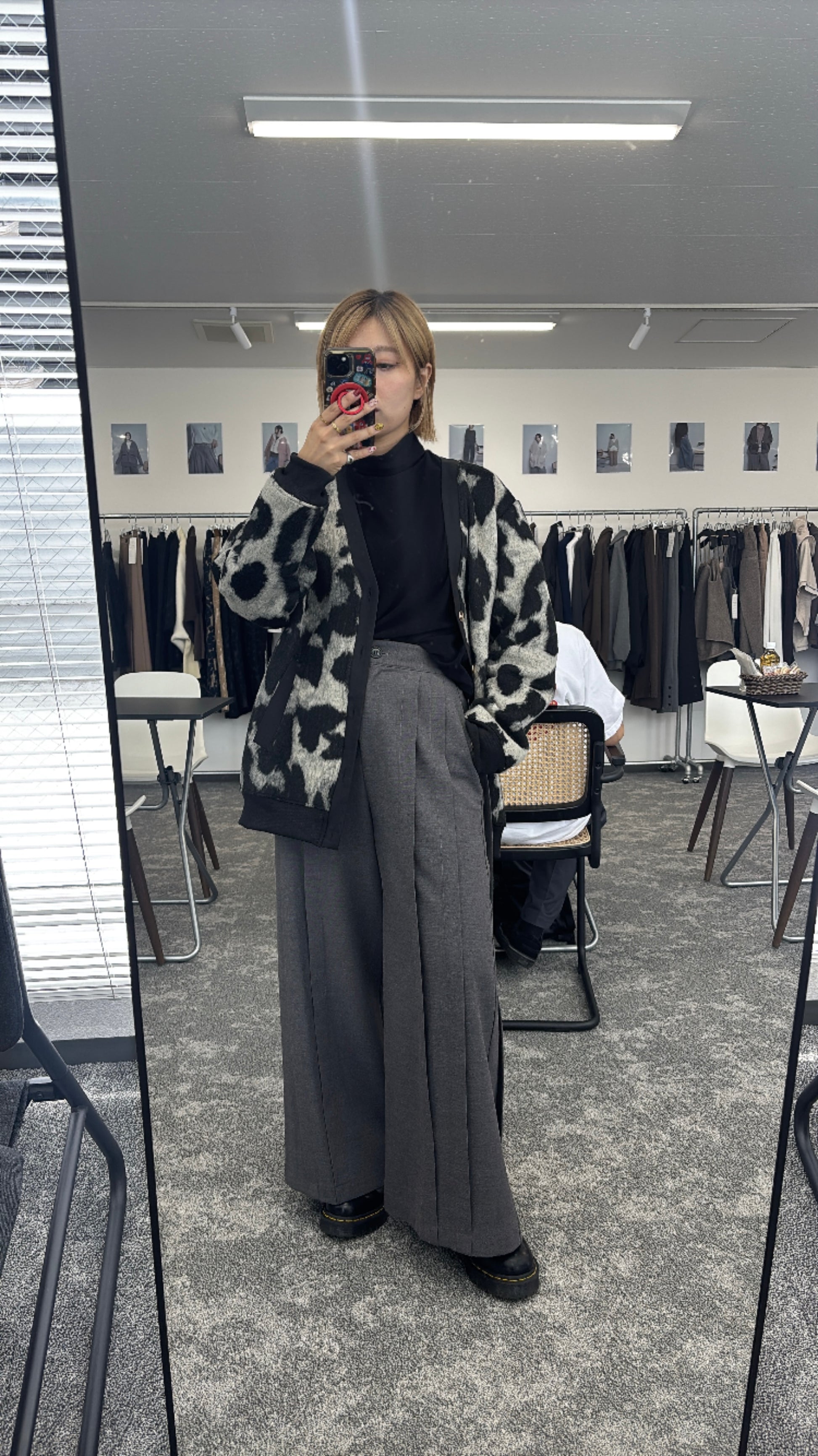【予約⚡︎販売】エンドタックワイドパンツ／607527／CYAN tokyo／2026 AW#2