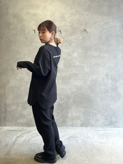 2way（ビル＆ロゴ）プリントカットソー／Dignite collier