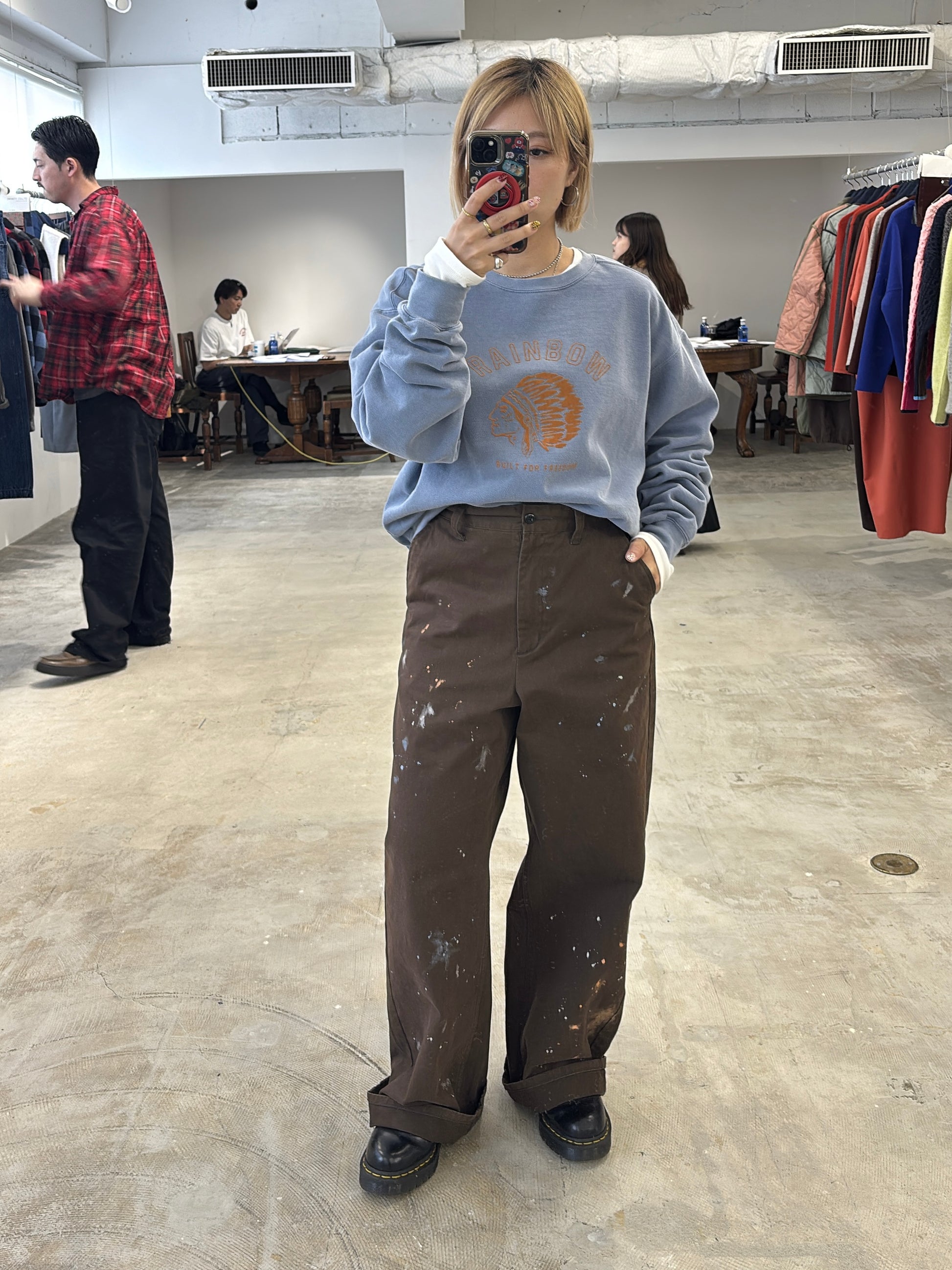 【予約⚡︎販売】ペイントチノパンツ／8653501／LE MÉLANGE／2026 AW #2