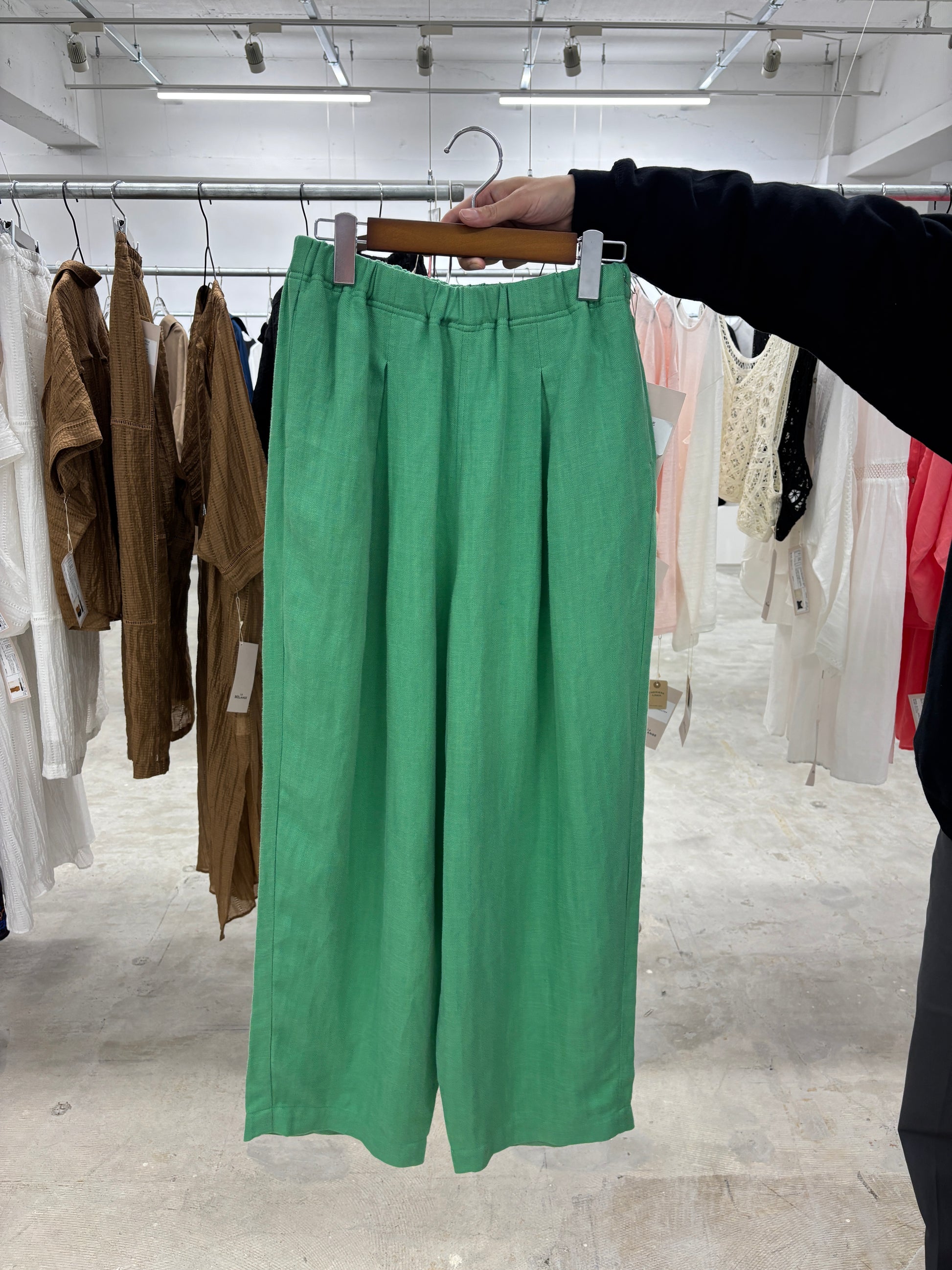 受付終了【予約販売】バレルシルエットパンツ／8623507／LE MÉLANGE／2026 SS#2