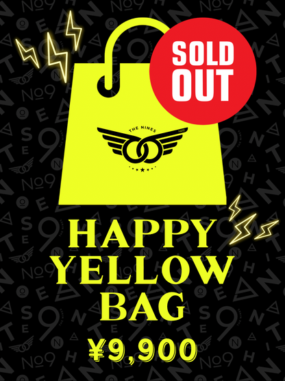 【完売御礼‼️】HAPPY YELLOW BAG 2025