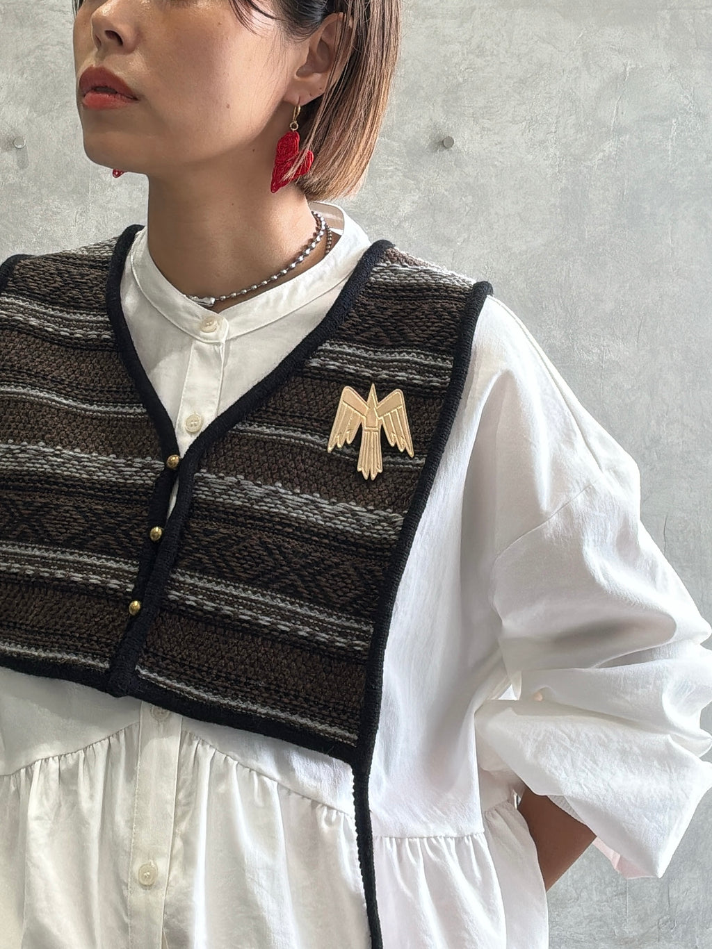 コンドルブローチ／#8648003／LE MÉLANGE／2026 AW #1