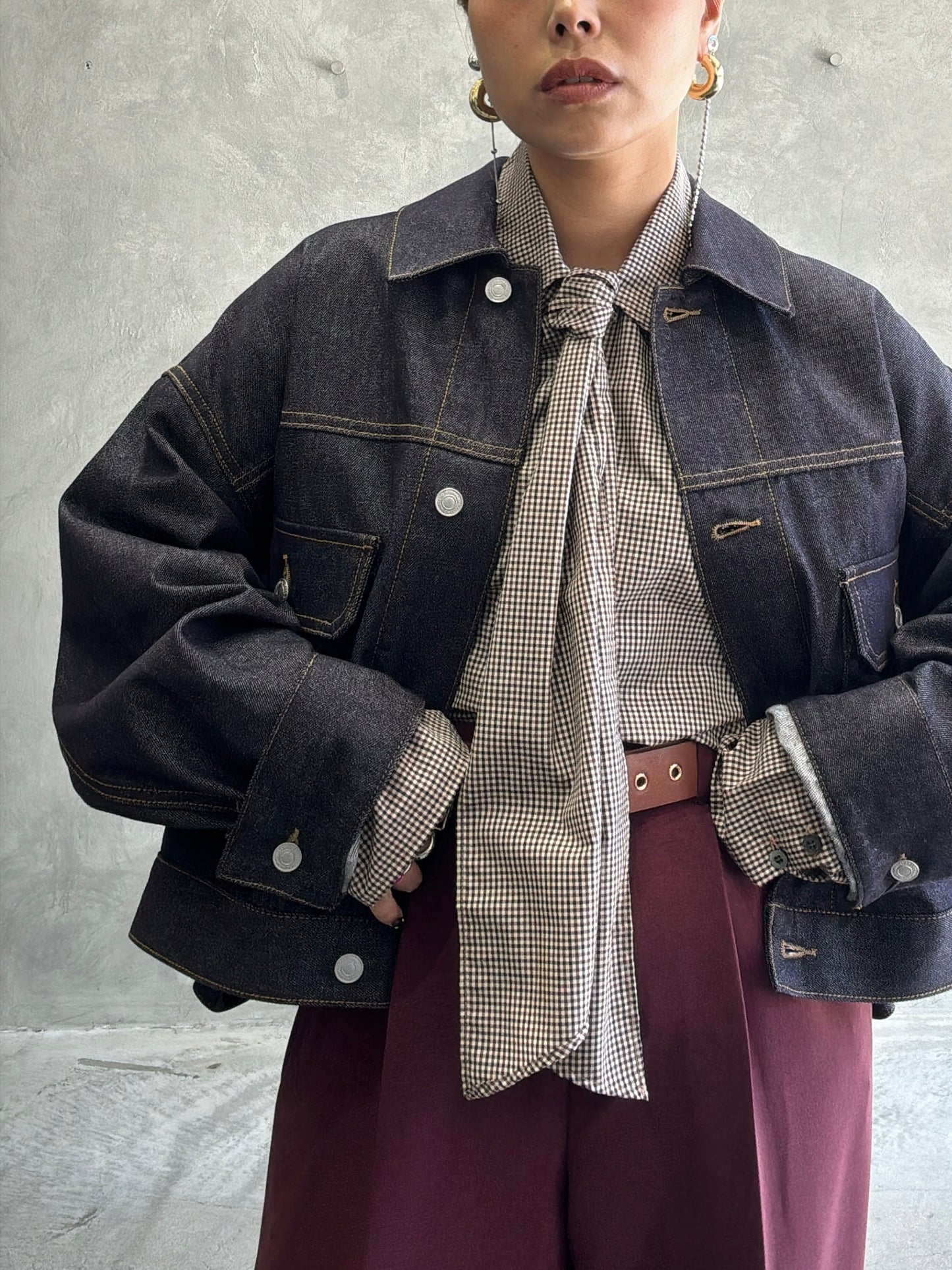 デニムジャケット／PRIORITY