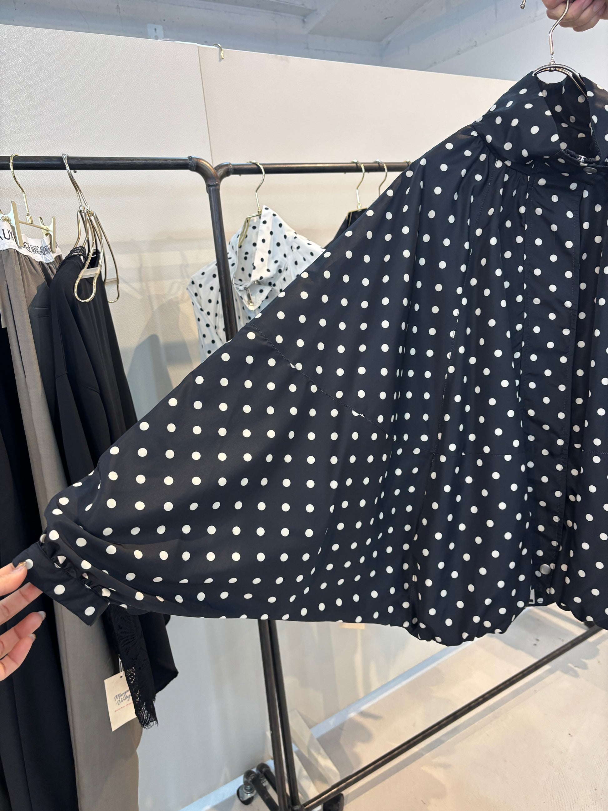 【予約⚡︎販売】ドットブルゾン／MG JK-26096-A／MARGAUX VINTAGE／2026 AW＃1