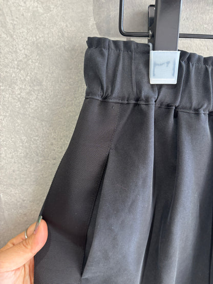 ピーチポプリンサイドテープワイドパンツ／trois