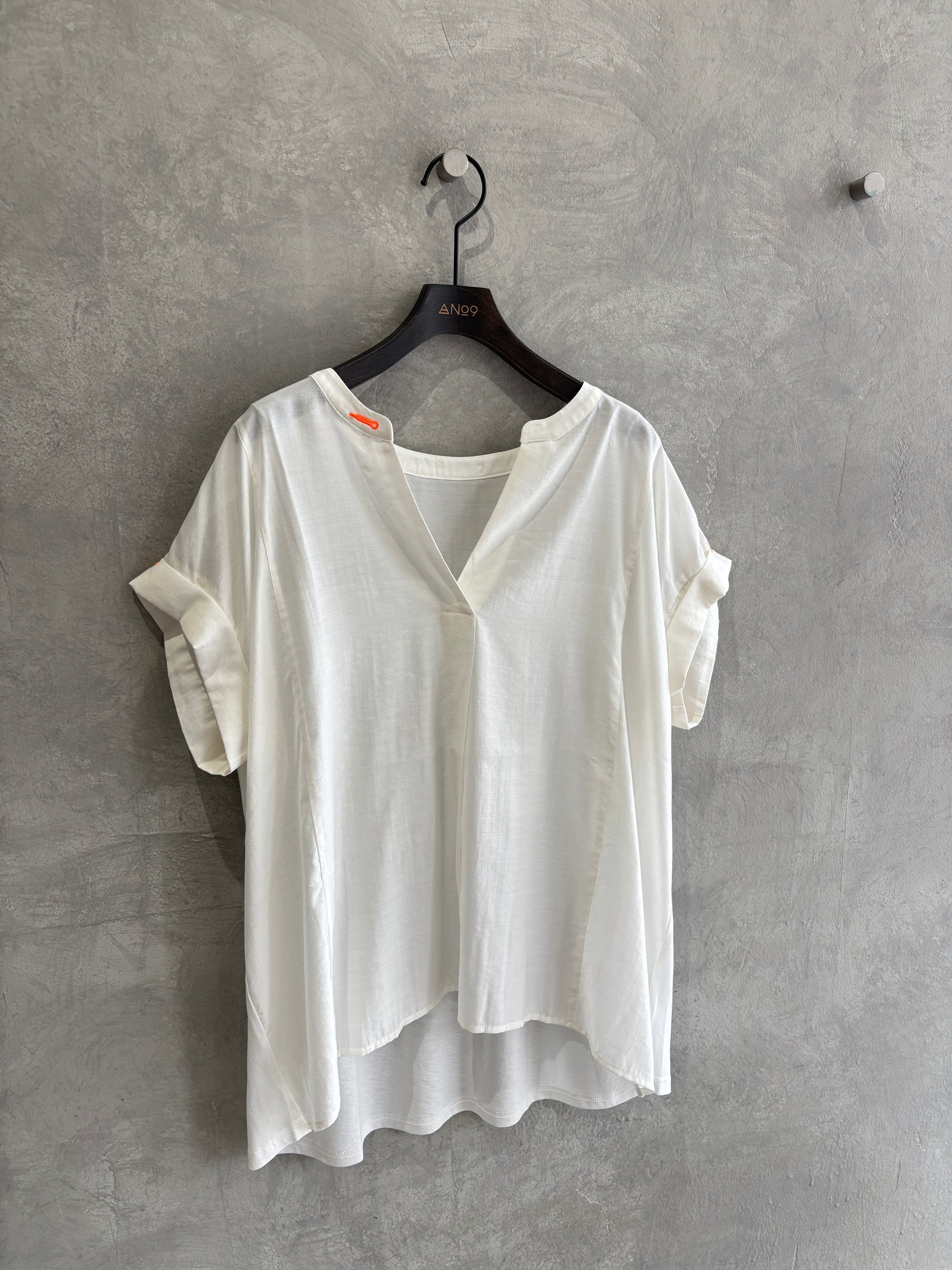 ミニエペ⚡︎シアースキッパー半袖カットソー／No.9-the Nines-