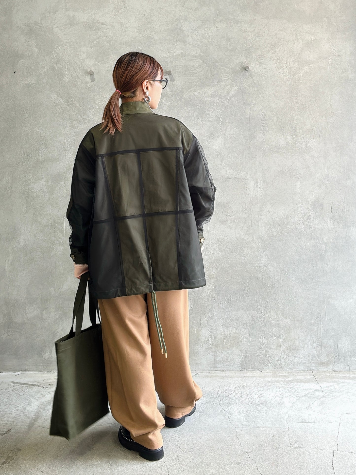 チュールドッキングジャケット／Dignite collier