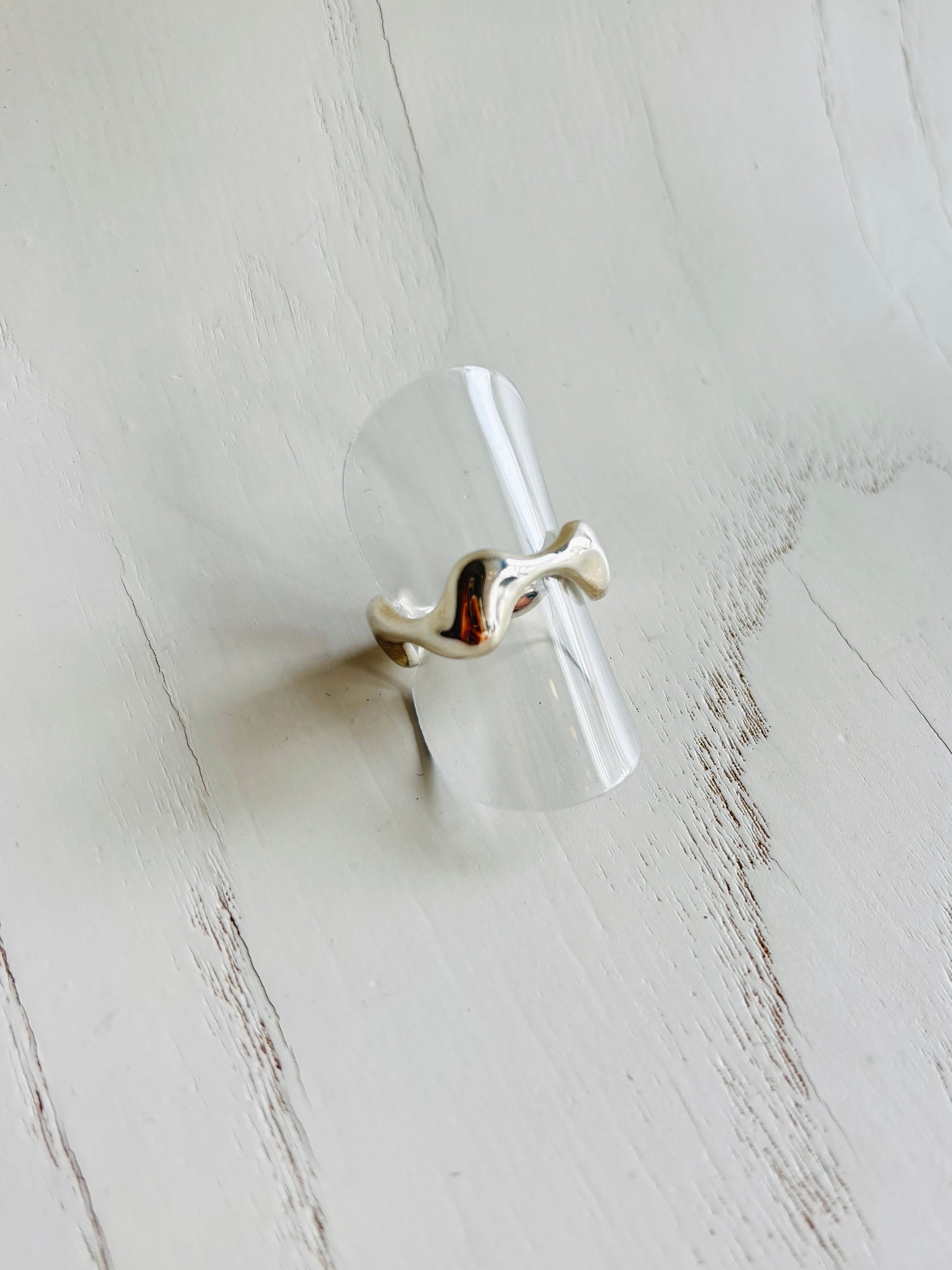 メルティーウェーブリング　＃11号／silver925