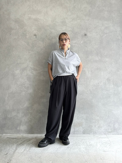 フロントジップカットソー／MG CT-26104-A／MARGAUX VINTAGE／2026 AW＃1