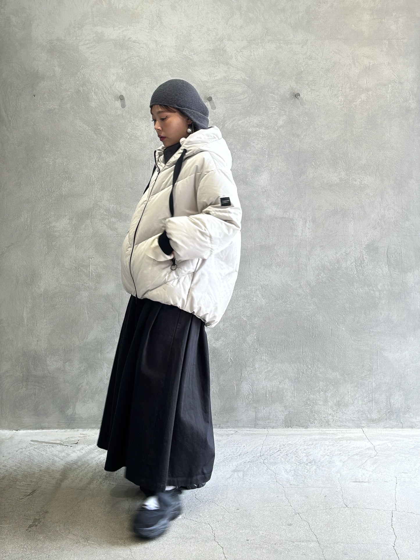 コクーンダウンジャケット／ayane