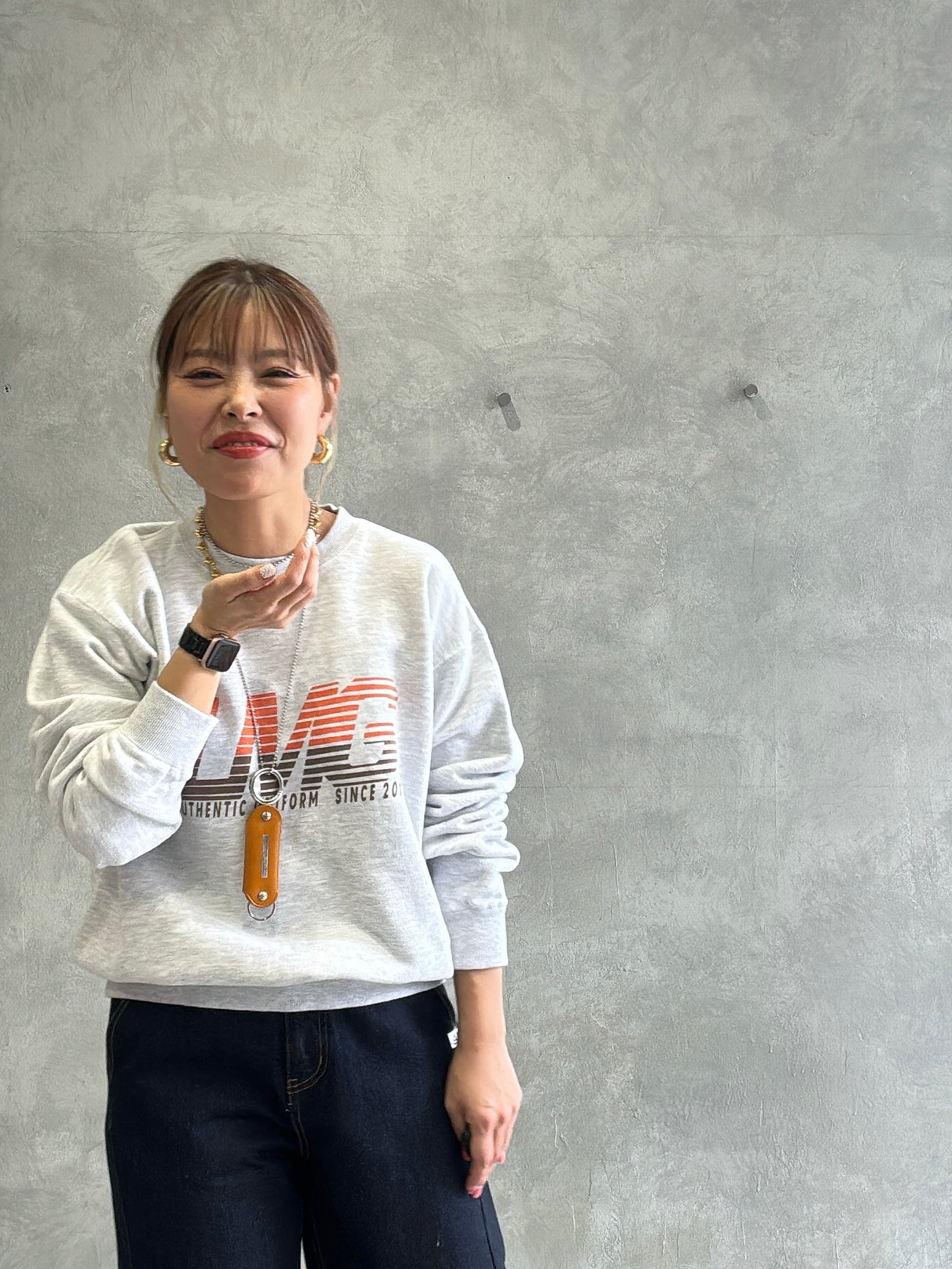 LMGスウェット／8611004／LE MÉLANGE