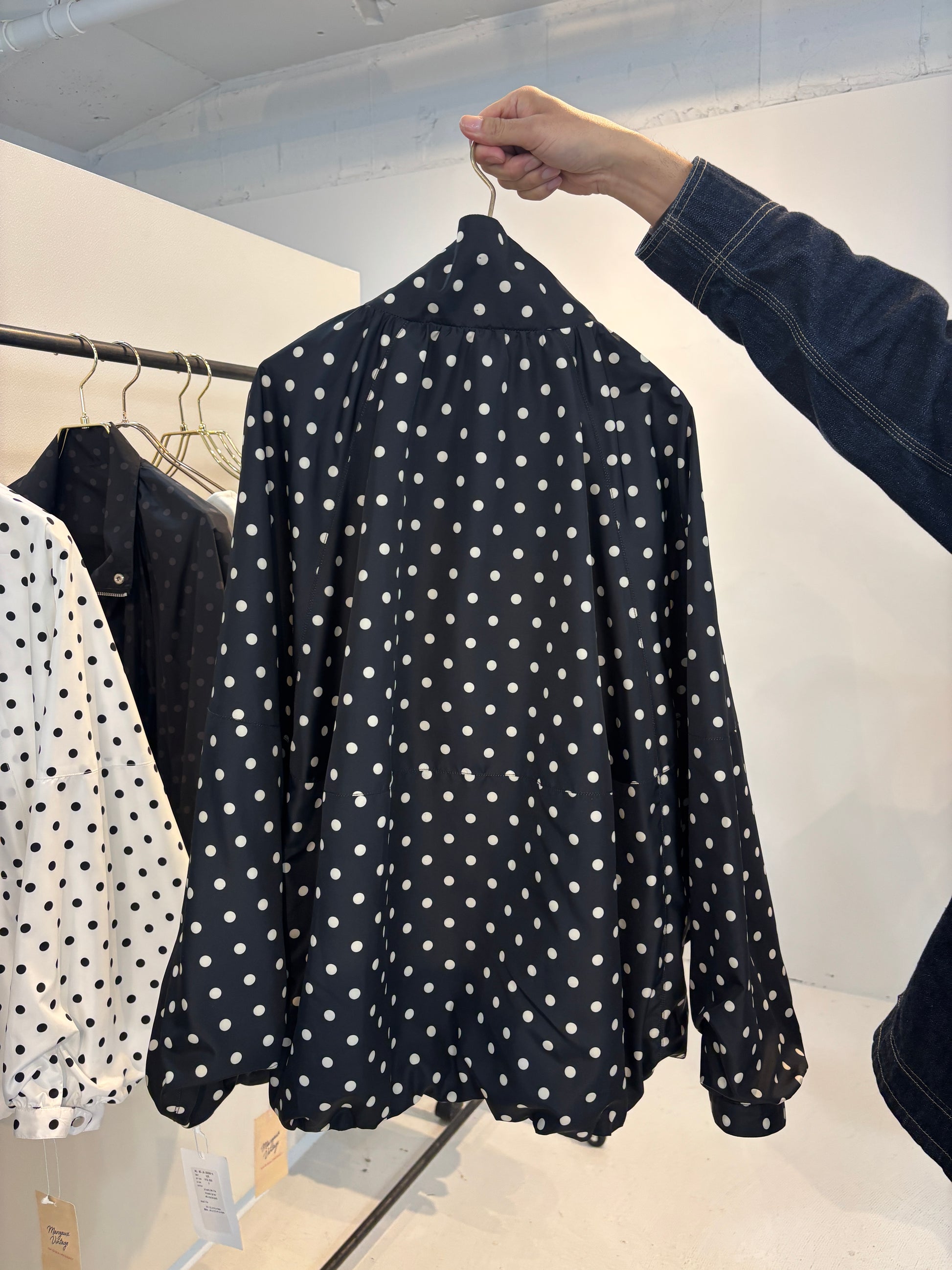 【予約⚡︎販売】ドットブルゾン／MG JK-26096-A／MARGAUX VINTAGE／2026 AW＃1