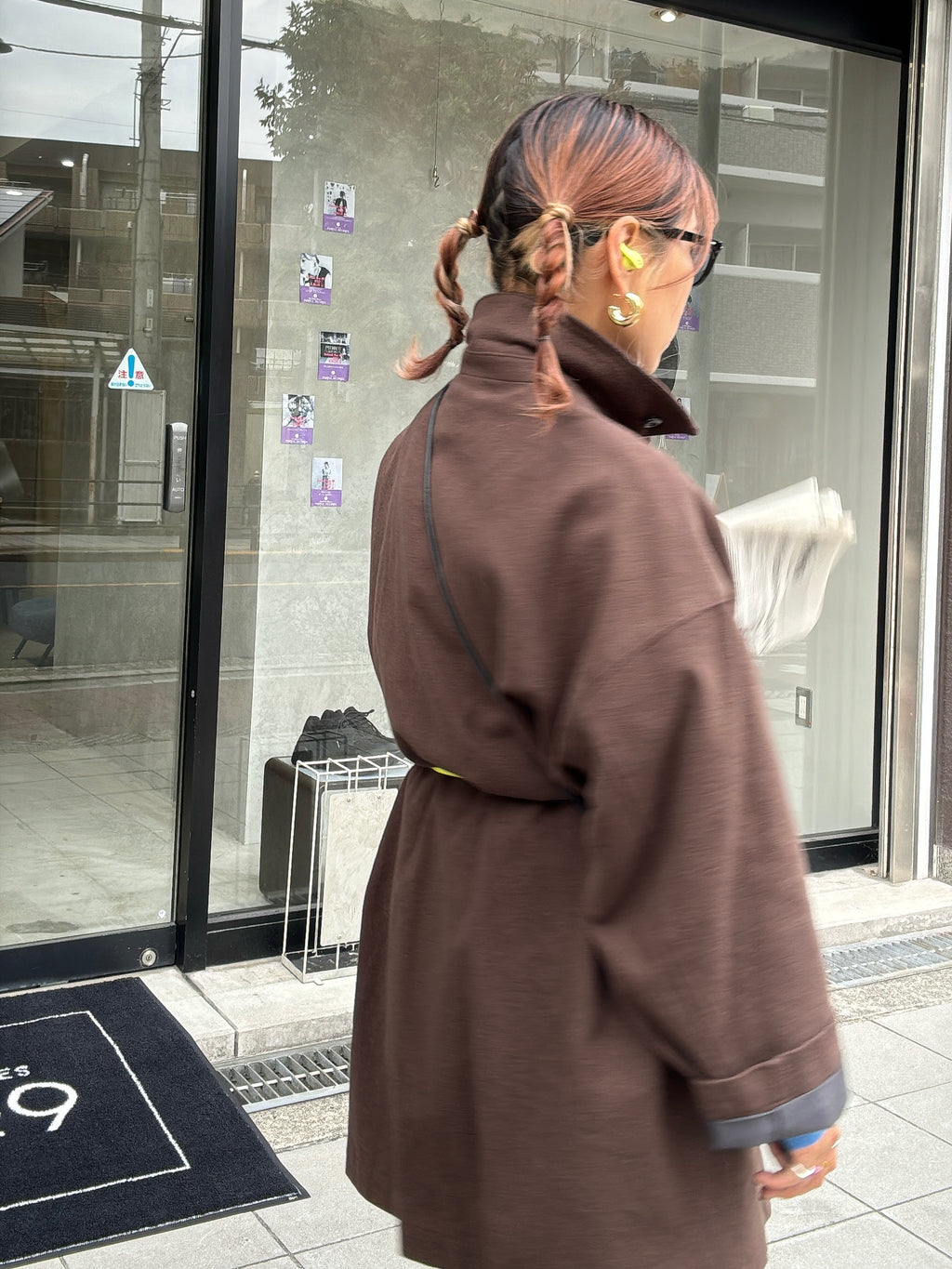 オーバーサイズカバーオール／LE MÉLANGE